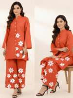 2 pc Embroided Dress - Image 2