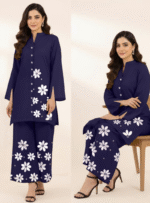 2 pc Embroided Dress - Image 5