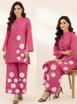 2 pc Embroided Dress - Image 4