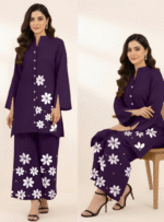 2 pc Embroided Dress - Image 3